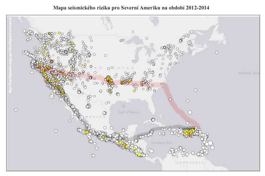 Зоны современных землетрясений северной америки. Карта сейсмической активности Северной Америки. Сейсмическая карта Северной Америки. Сейсмологическая карта Северной Америки. Карта сейсмических разломов в США.