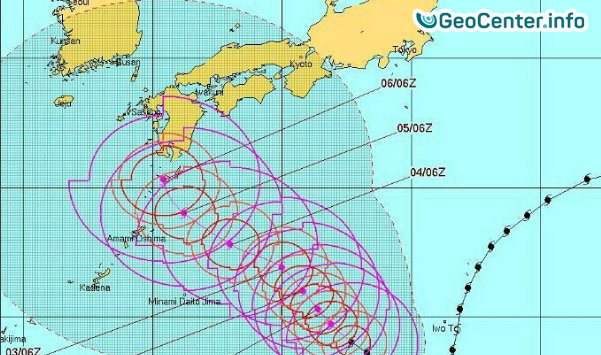 Тайфун «Нору» оставил без  электричества японских жителей