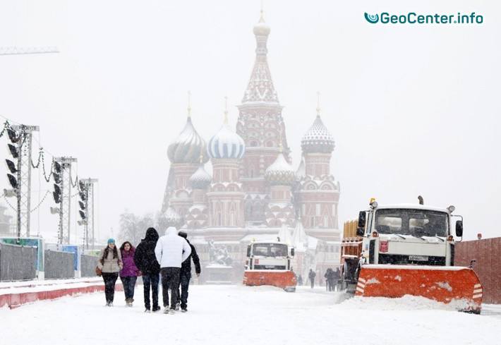 Сильный снегопад в Москве. Рекорды погоды