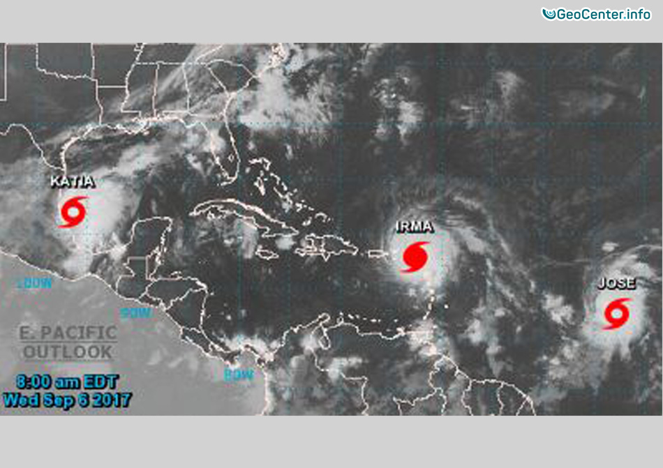 Тропический шторм &quot;Катя&quot; сформировался в Мексиканском заливе