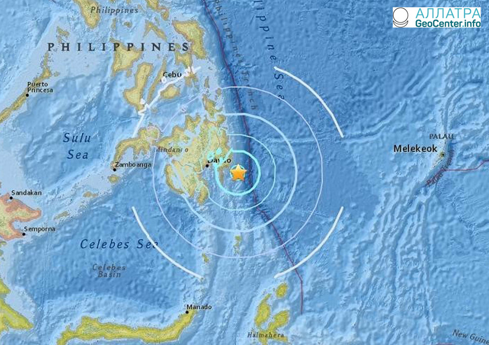 Землетрясение на Филиппинах, апрель 2018