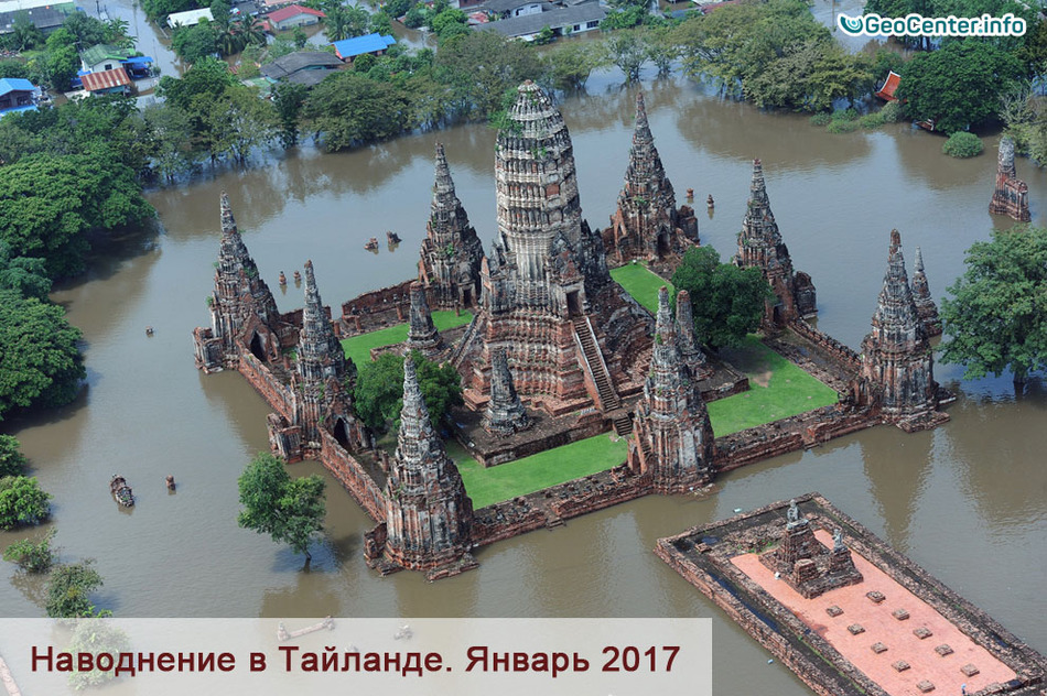 Наводнение в Таиланде, январь 2017. Пхукет, Краби, Чавенг Самуи в эпицентре стихии.