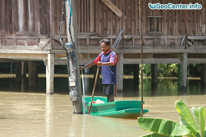 Наводнение в  Таиланде октябрь 2016 года
