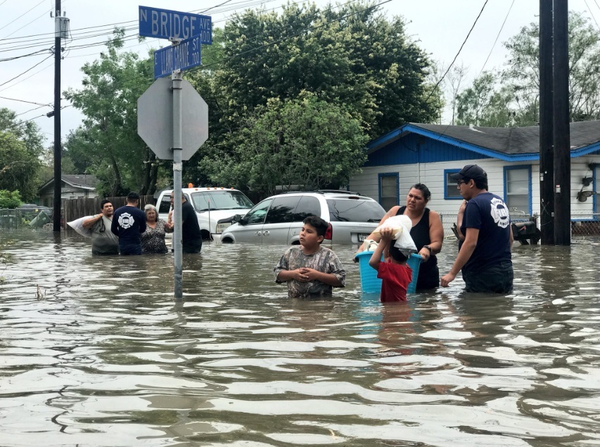 Наводнения в США продолжаются, июнь 2018 г.