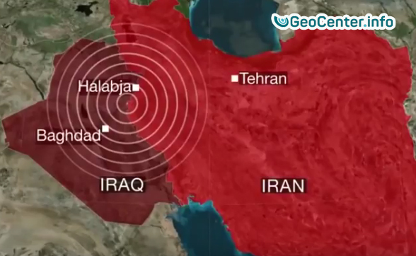 Мощное землетрясение на границе Ирака и Ирана. 13 ноября 2017