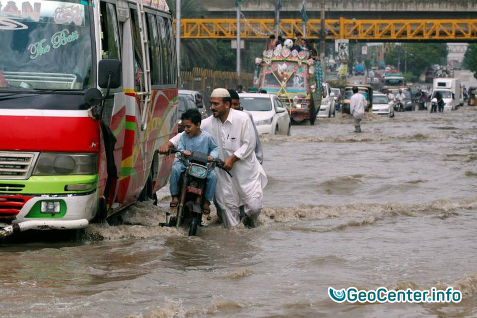 Сильное наводнение в Пакистане, сентябрь 2017