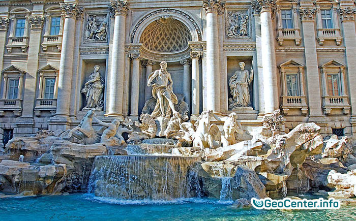 В Риме из-за жары отключили фонтаны, июль 2017 года
