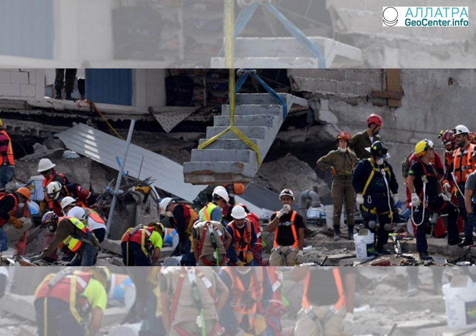 Второе землетрясение в Мексике за три дня, февраль 2018 г.