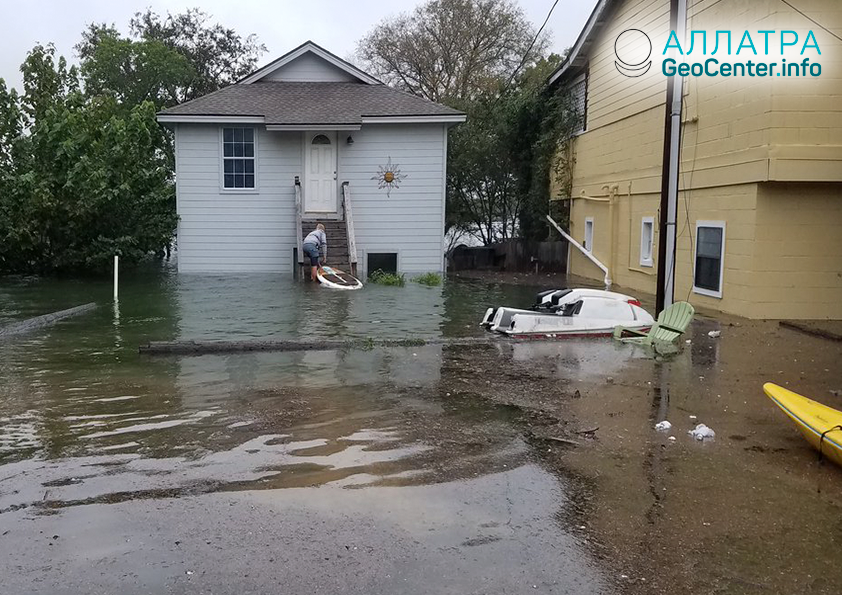 Наводнение в Техасе, октябрь 2018 г.