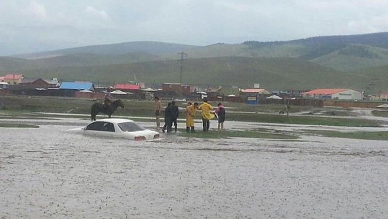 Наводнения в Монголии, август 2018 г.