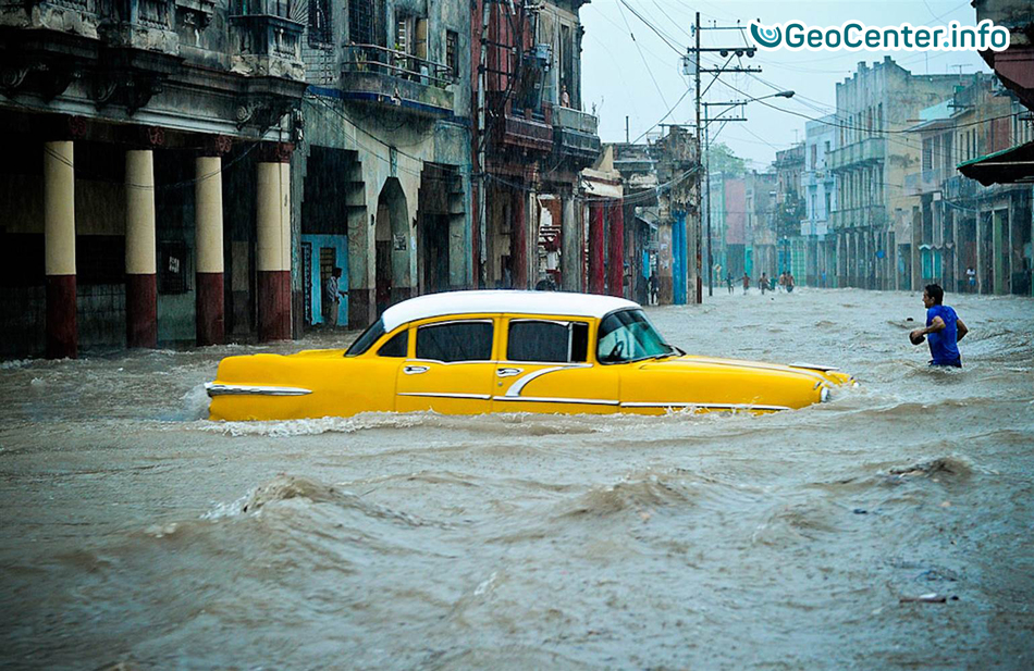 Наводнение в трёх штатах Мексики