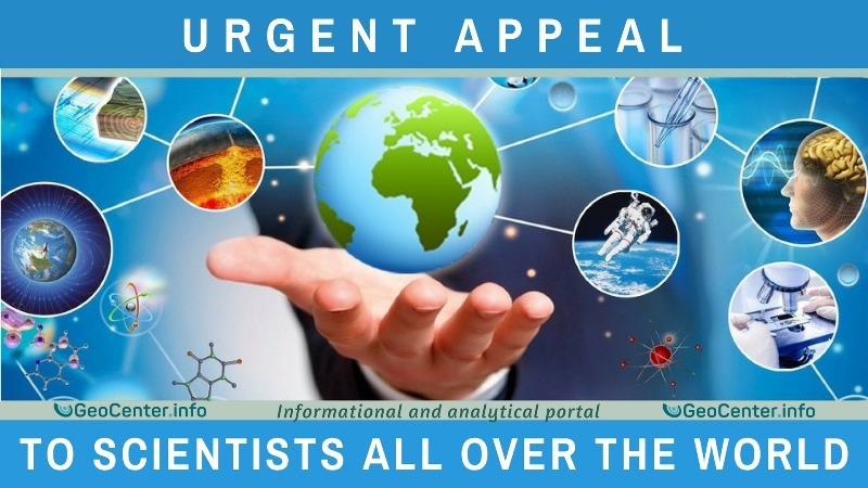 Urgent appeal to scientists all over the world
