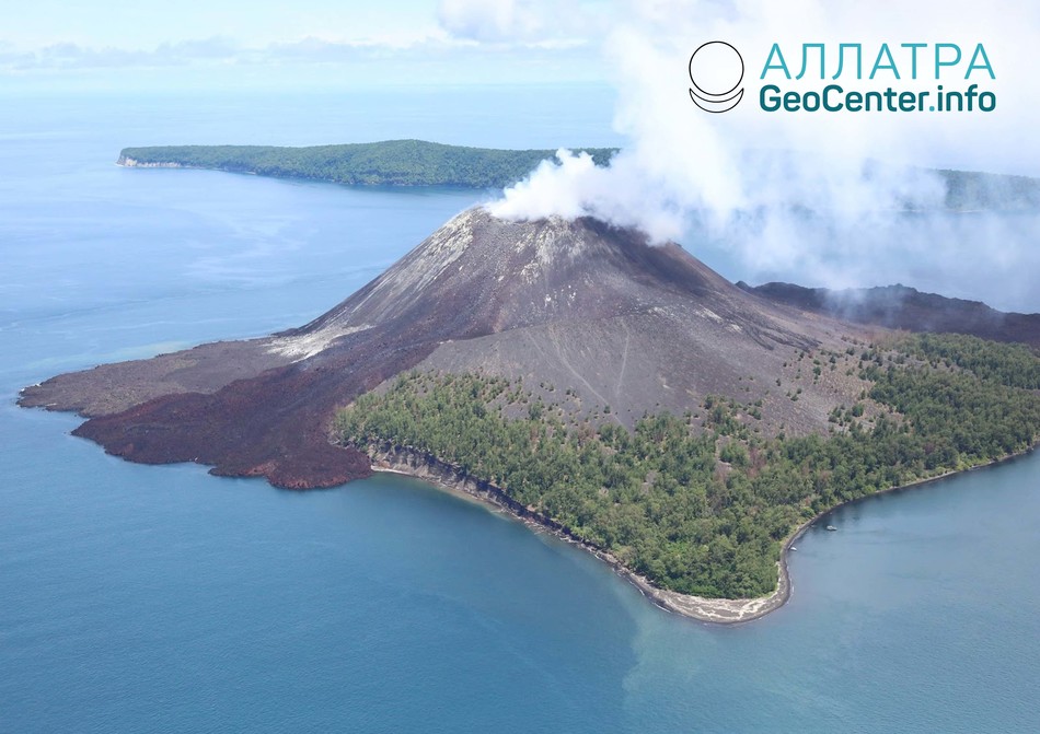 В Индонезии активизировался вулкан Кракатау, Индонезия, ноябрь 2018 года