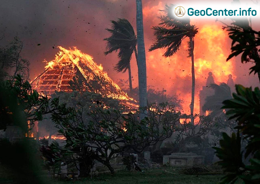 Bezprecedentný lesný požiar na Havaji, august 2023