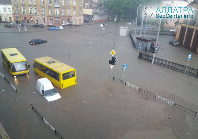 Потоп во Львове, август 2018 г.