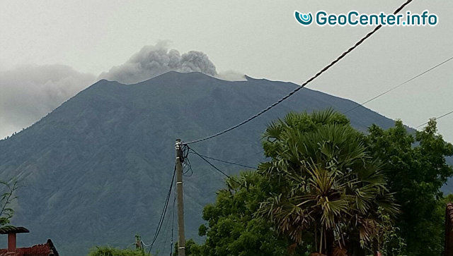 Извержение вулкана Агунг на острове Бали. Что произошло на Планете 27 ноября 2017 Mt. Agung Eruption