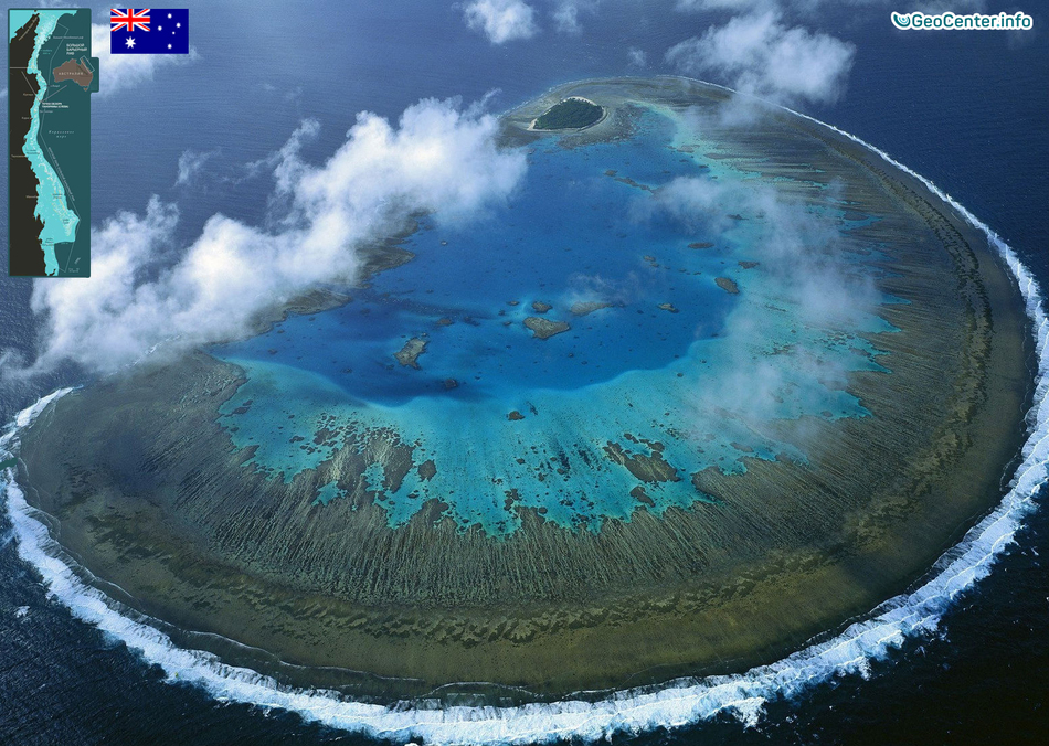 Большой Барьерный риф (Австралия) обесцвечивается