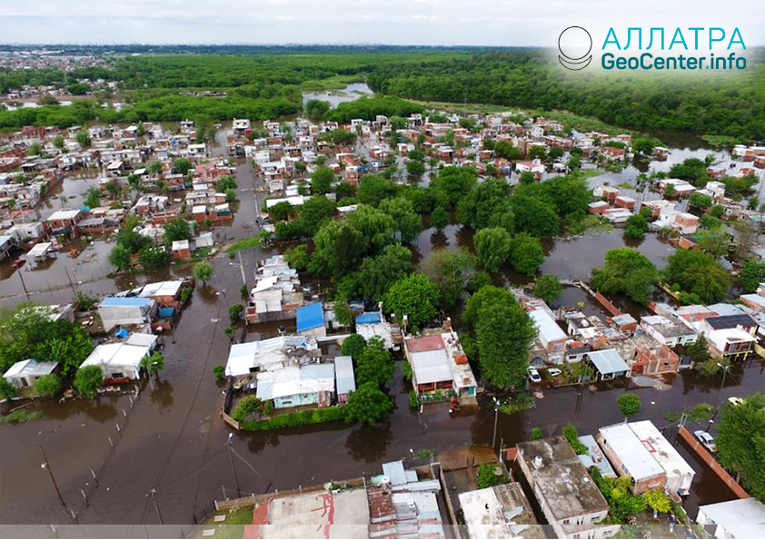 Наводнение в провинциях Аргентины, ноябрь 2018 г.