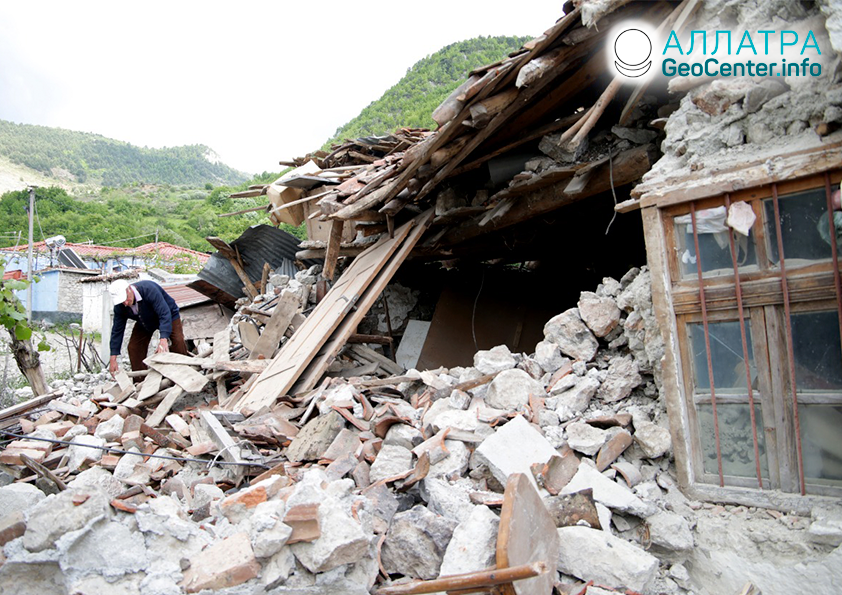 Velké zemětřesení v Albánii, červen 2019