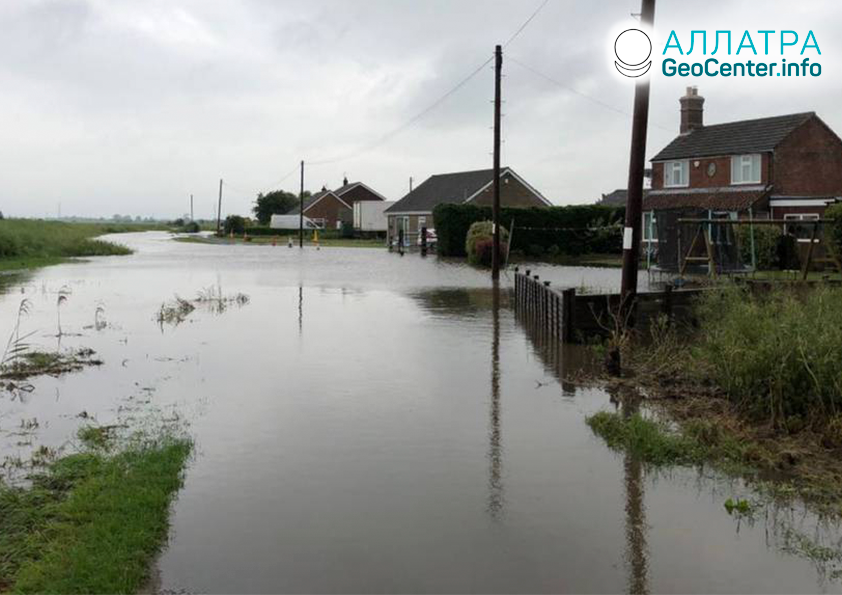 Povodně v Anglii, červen 2019