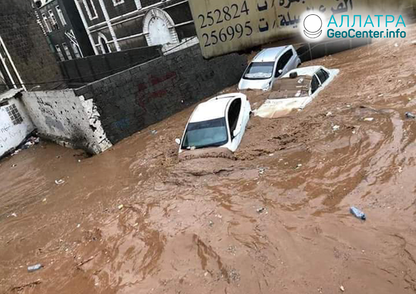 Наводнение в Йемене, март 2020