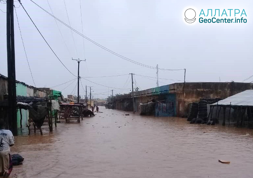 Наводнение в Мавритании, сентябрь 2019