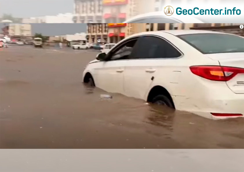 Záplavy v Saudskej Arábii, október 2023