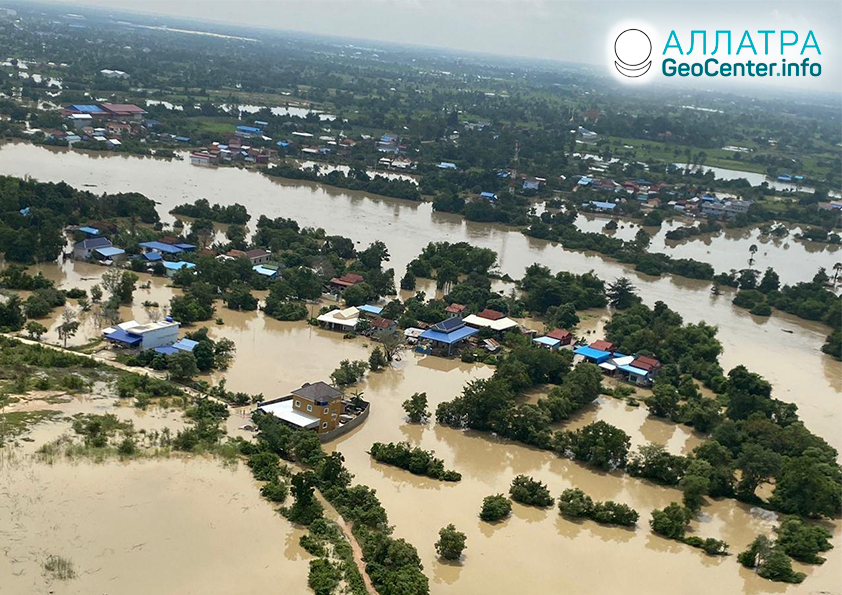 Záplavy v Ázii, koniec októbra 2020