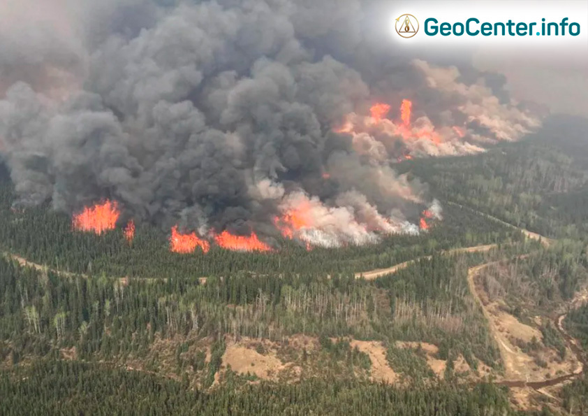 Neutíchajúce lesné požiare v Kanade, jún 2023