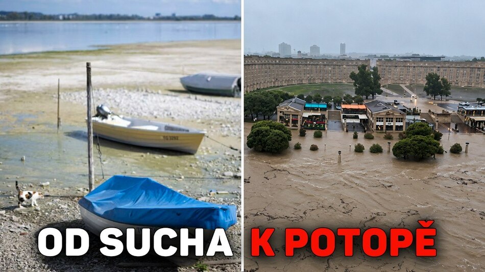 Od vyschlého Rýna po extrémní srážky: Proč klima ztrácí rovnováhu?