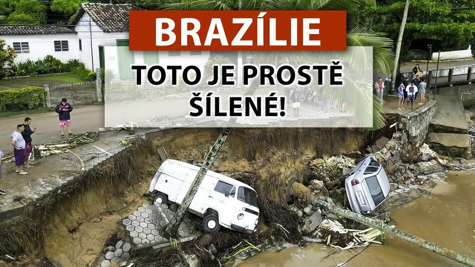 „Podívejte se na to ŠÍLENSTVÍ!“ Očití svědci záplav v Brazílii → Vyhlášen výjimečný stav