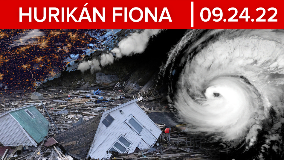 Silný hurikán Fiona 2022 → Kanada. Klimatická Krize