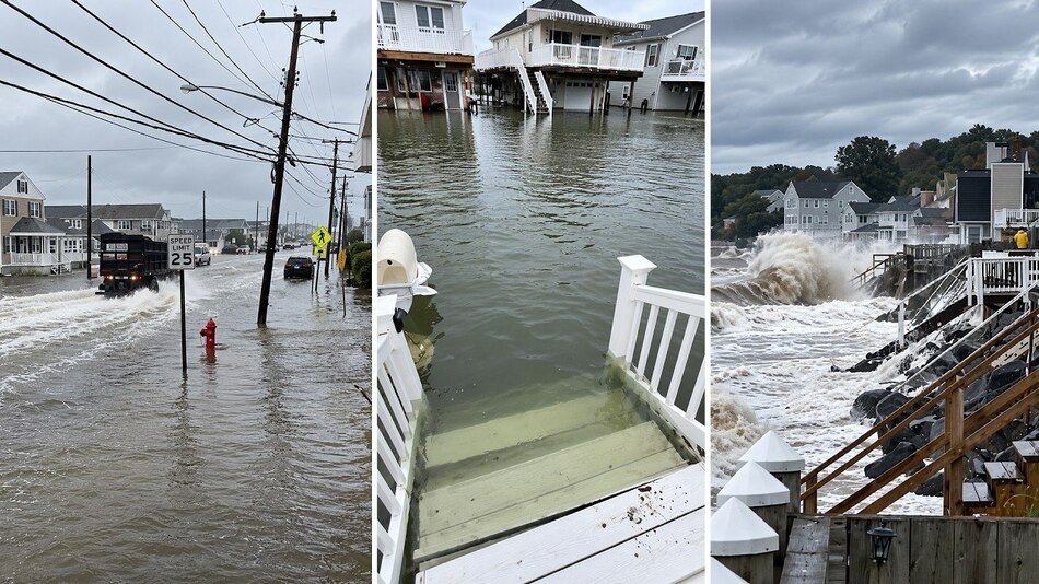 Spojené štáty zasiahol vzácny septembrový „nor’easter“ | Rozsiahle záplavy na pobreží
