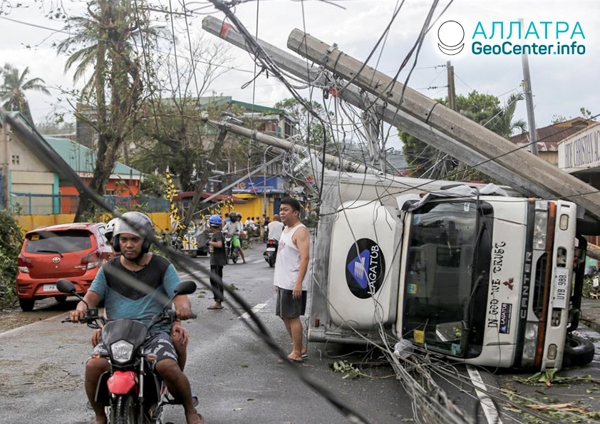 Тайфун «Каммури» на Филиппинах, декабрь 2019