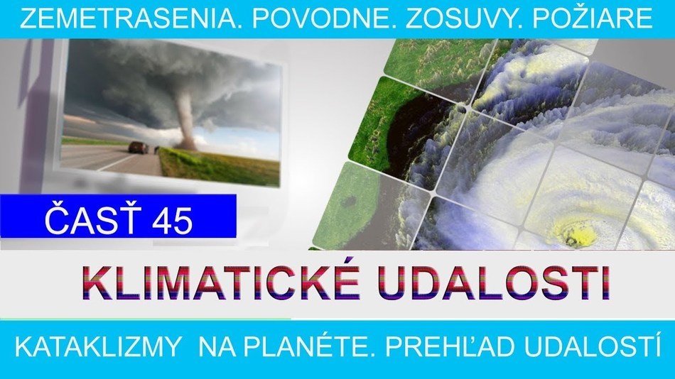 Klimatické události ve světě 7.-13.1.2017