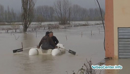 Наводнение в  Албании, февраль 2018