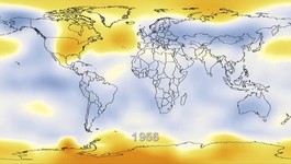 Temperature Changes in the world from 1884 to 2012