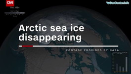 Video from NASA of the Arctic ice disappearing
