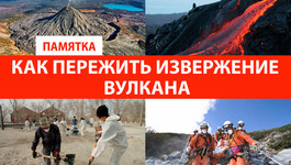 Как пережить извержение вулкана. ПАМЯТКА
