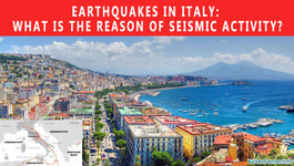 Earthquakes in Italy: what is the reason of seismic activity?
