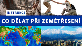 Co dělat při zemětřesení. INSTRUKCE