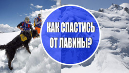 Сход снежной лавины. Как спастись и помочь другим людям?