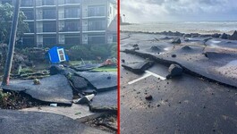 Hurikán Lowell zasiahol Havaj | Obrovské vlny a rozsiahle škody