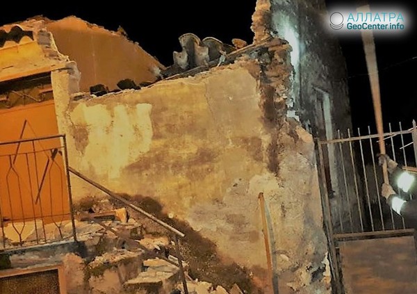 Крупное землетрясение в Италии 6 октября 2018 г.