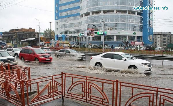 ​Потоп в Иркутской области в августе 2016