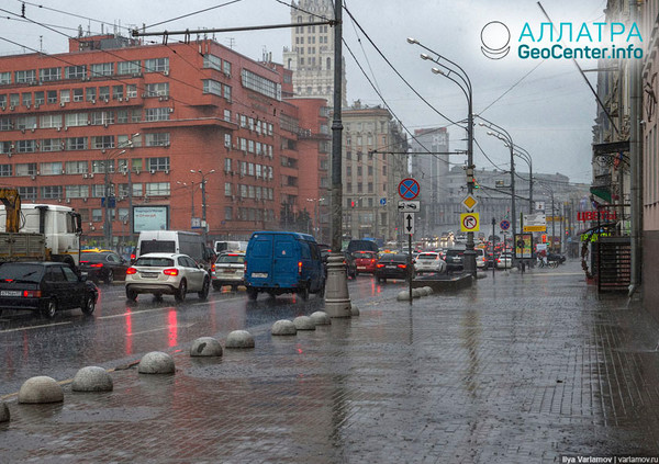 Ливни в Москве, май 2018