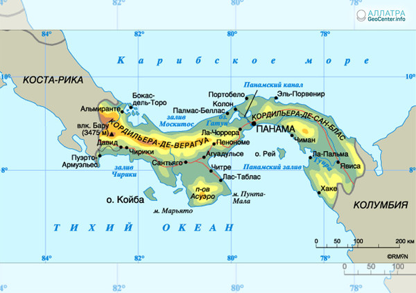 К югу от Панамы произошло два землетрясения, 18 мая 2018 года