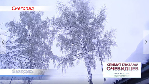 Снегопад в начале мая. Беларусь. Видео-репортаж глазами очевидца