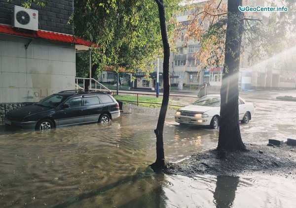 &quot;Мокрый&quot; день в Благовещенске, 5 сентября 2017 года