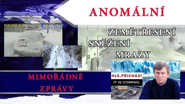 Mimořádné zprávy. Anomální zemětřesení a sněžení v Itálii, Japonsku, Číně. 2. díl. HLE, PŘICHÁZÍ.